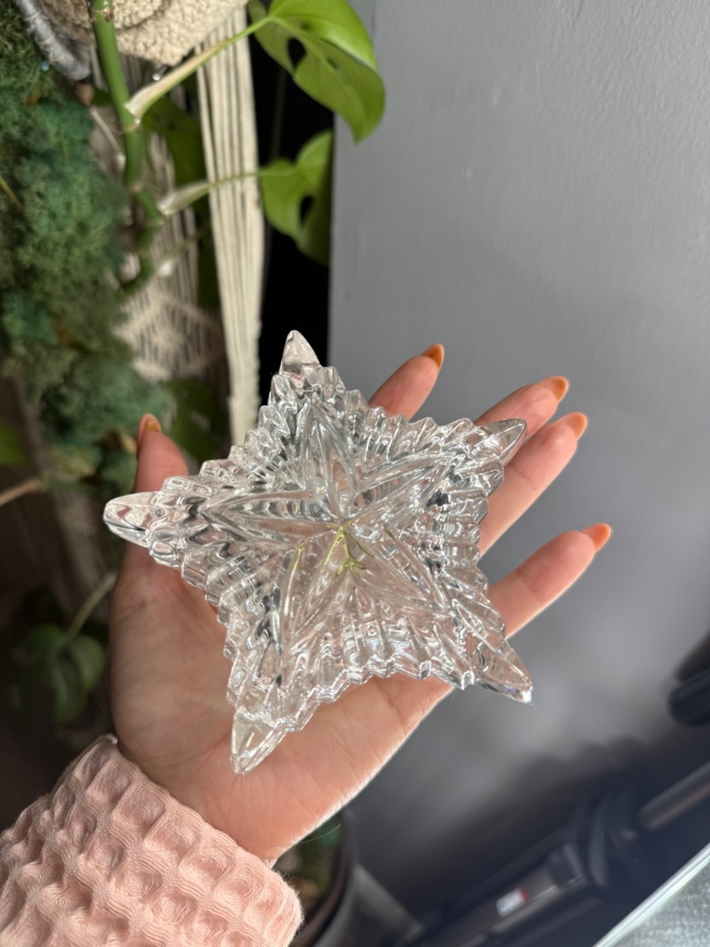 Star crystal trinket box